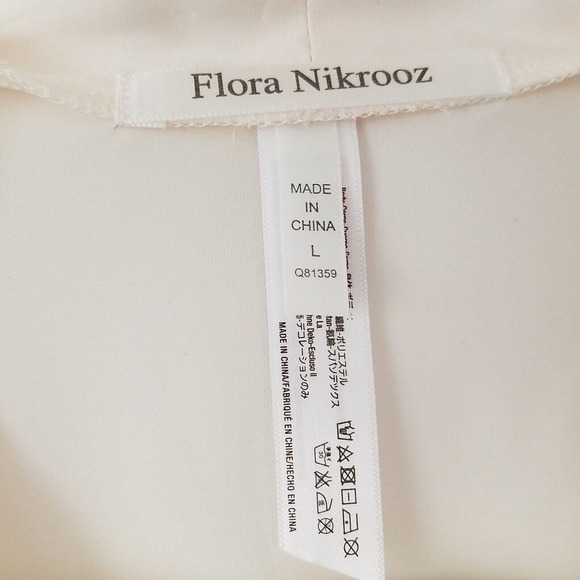 Flora Nikrooz Robe Wrap Ember Luxe Woven Light Pink Large NWT $88 - Picture 4 of 5